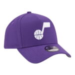 Youth New Era Purple Utah Jazz 9FORTY A-Frame Adjustable Hat