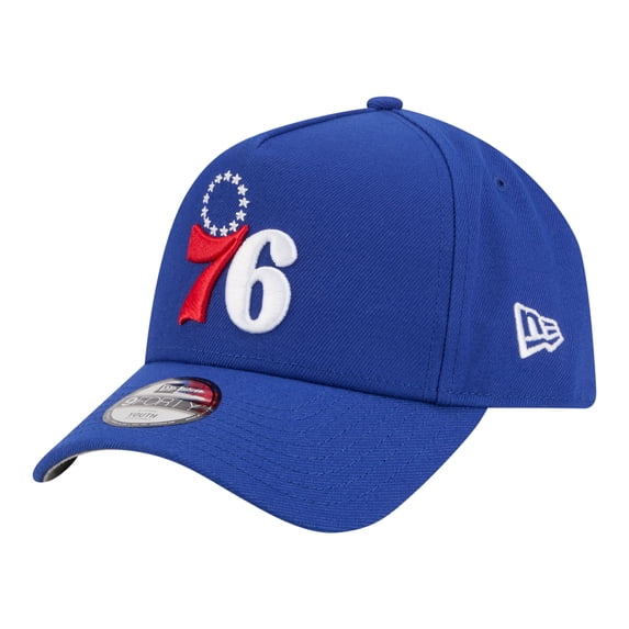 Youth New Era Royal Philadelphia 76ers 9FORTY A-Frame Adjustable Hat