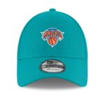 Youth New Era Teal New York Knicks Breeze 9FORTY Adjustable Hat