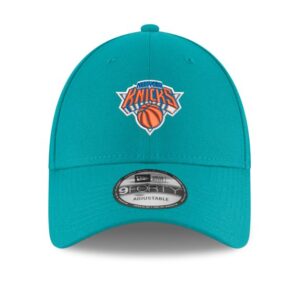 Youth New Era Teal New York Knicks Breeze 9FORTY Adjustable Hat