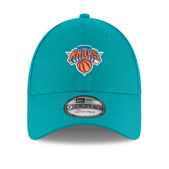 Youth New Era Teal New York Knicks Breeze 9FORTY Adjustable Hat