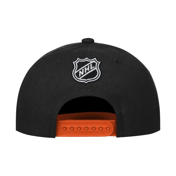 Youth Outerstuff BlackOrange Anaheim Ducks Ice Breaker Adjustable Hat