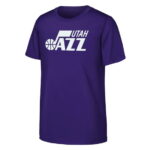 Youth Outerstuff Purple Utah Jazz Primary Logo T-Shirt
