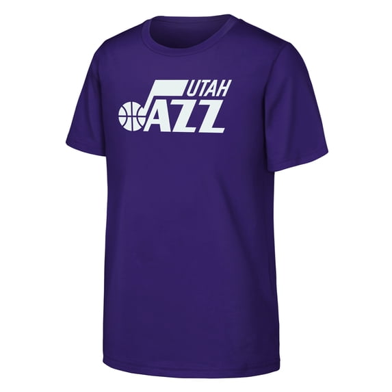 Youth Outerstuff Purple Utah Jazz Primary Logo T-Shirt