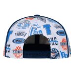 Youth Outerstuff White Oklahoma City Thunder Piped Up Snapback Hat