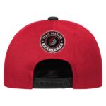 Youth Outerstuff WhiteBlack Portland Trail Blazers Logo Three Pro Pinch Pre-Curved Adjustable Hat